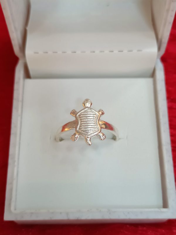 Sterling Silver Turtle Ring – Whimsical Elegance with Symbolic Charm - Image 4