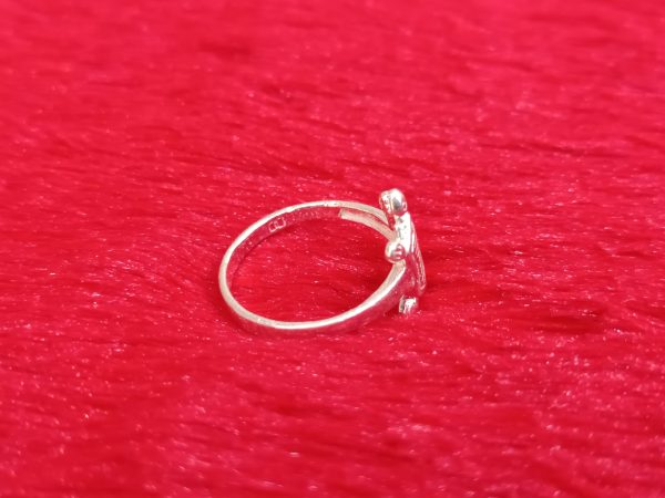 Sterling Silver Turtle Ring – Whimsical Elegance with Symbolic Charm - Image 2
