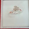 Sterling Silver Adjustable Ring with Butterfly and Bud Design – Whimsical Grace in Sparkling Detail - Image 2