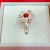 Floral Silver Ring for Women – Timeless Elegance with a Bold Touch - Image 3