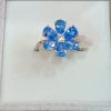 Blue Stone Silver Ring – Premium Silver Ring with Timeless Elegance - Image 5