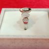 Modern Trio Disc Silver Ring - Image 5