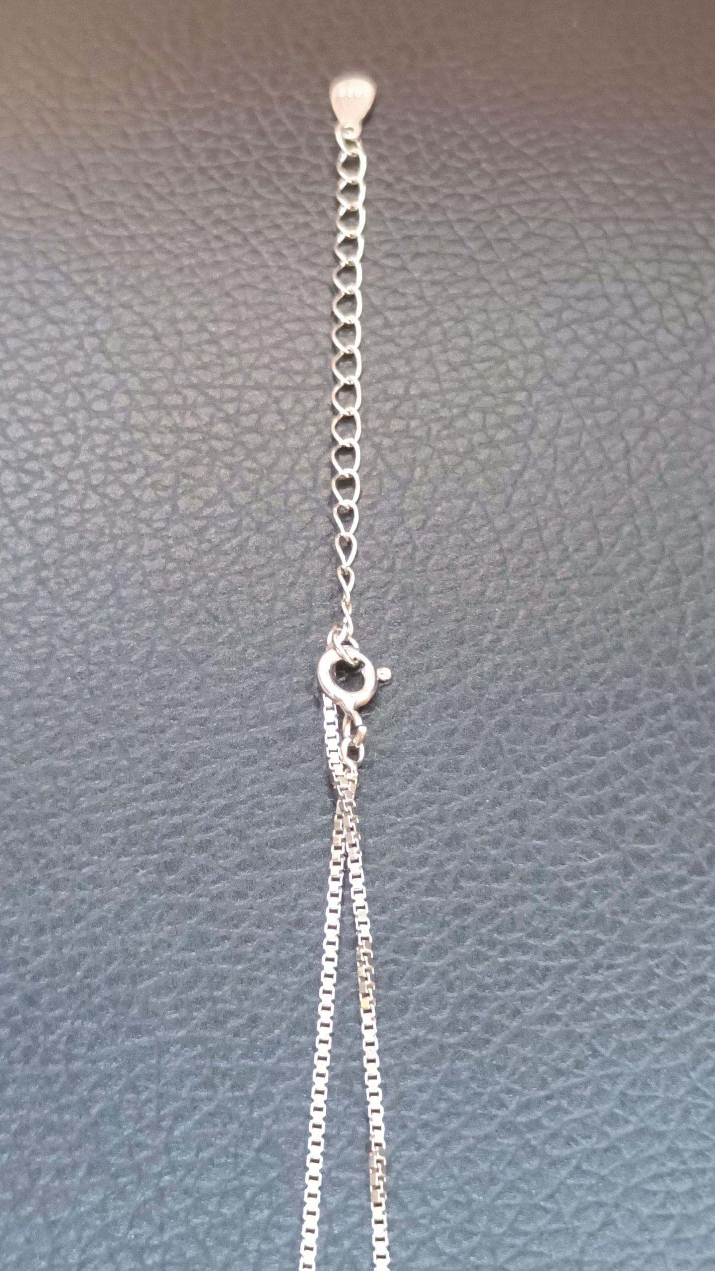 Silver Necklace for Women – Elegant Sterling Silver Pendant - Image 3